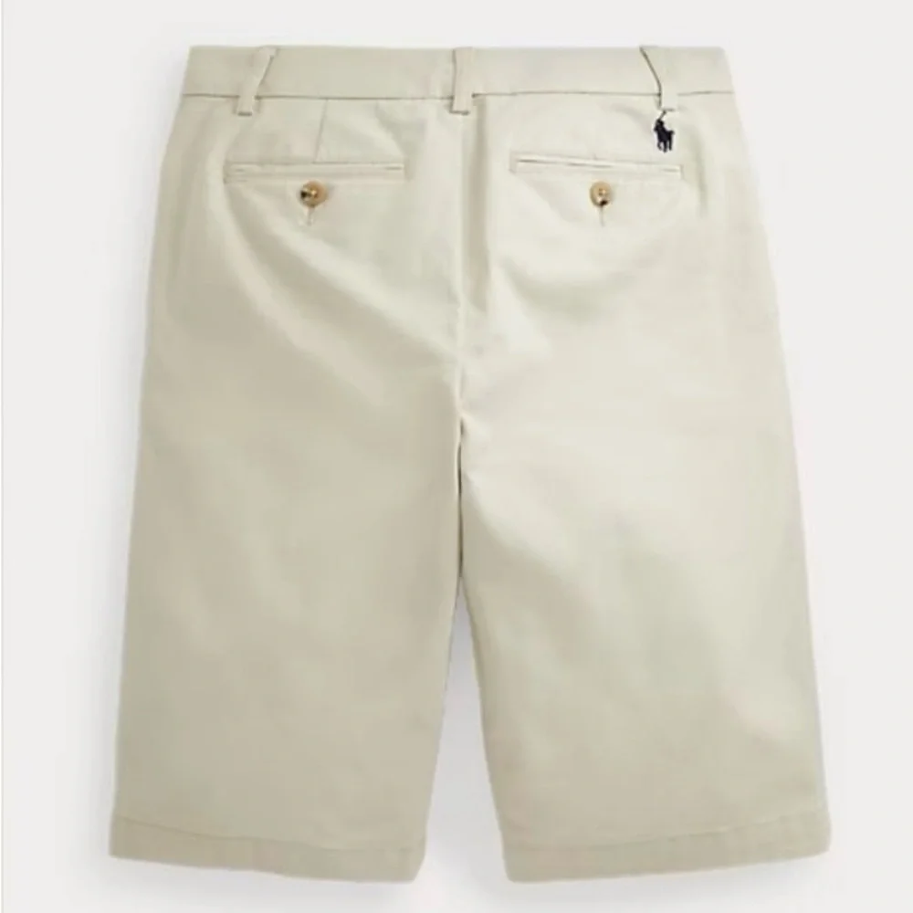 Polo‎ Ralph Lauren Boy’s Sz 14 Khaki Straight Fit Stretch Chino Short